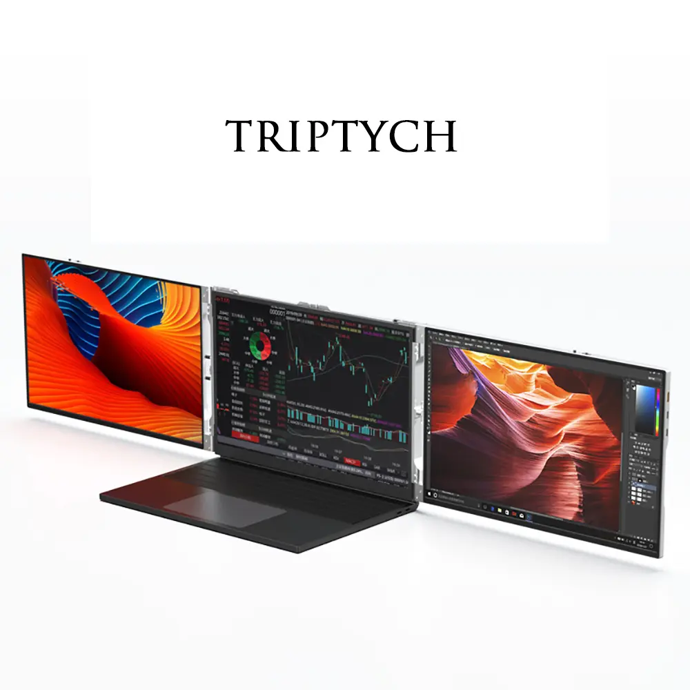 TRIPTYCH 14" Dual Screen Portable Monitor